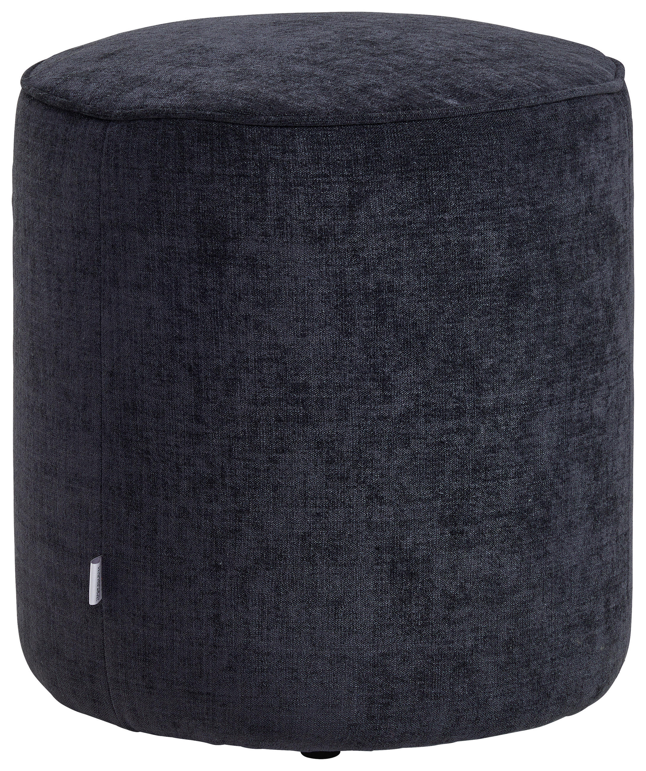 HOCKER in Textil Anthrazit  - Anthrazit, Design, Textil (44/46/44cm) - Emilio Belluti