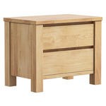 NACHTKÄSTCHEN in massiv Wildeiche Eichefarben  - Eichefarben, Natur, Holz (60/47/38cm) - Linea Natura