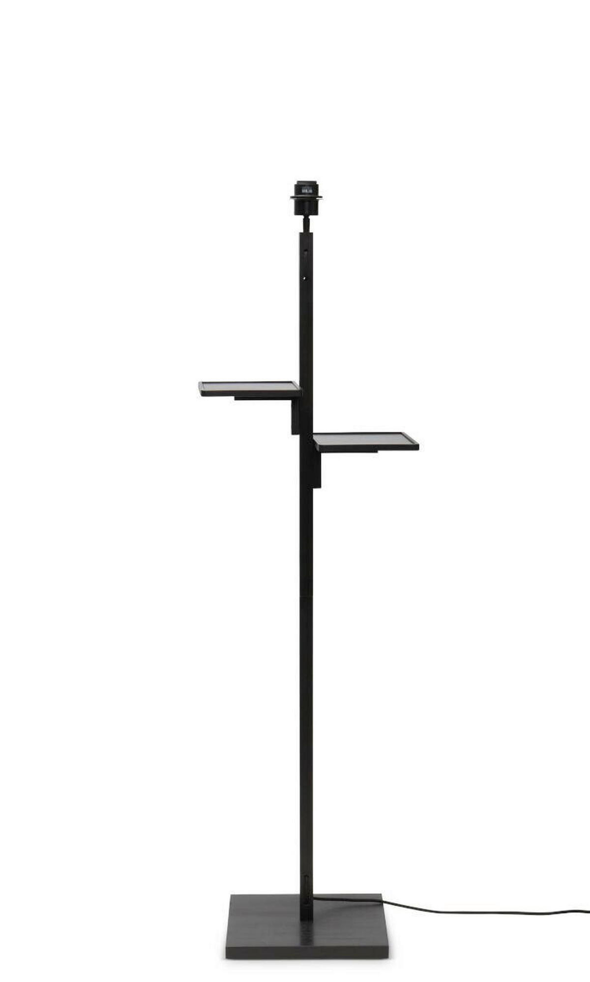 STOJACÍ LAMPA, 50/50/158 cm - černá, Trend (50/50/158cm) - Good & Mojo