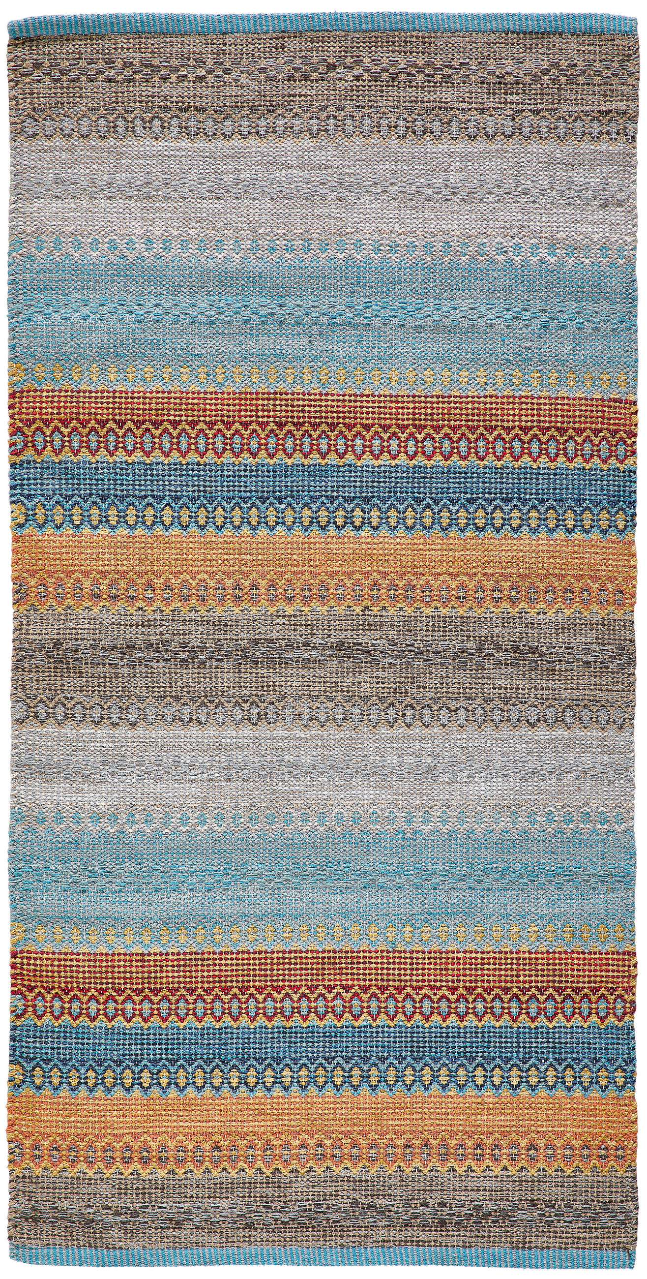 LÄUFER 70/200 cm  - Multicolor, Design, Textil (70/200cm) - Boxxx