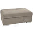 HOCKER in Textil Naturfarben, Beige - Chromfarben/Beige, KONVENTIONELL, Kunststoff/Textil (118/46/67cm) - Carryhome HOCKER in Textil Naturfarben, Beige - Chromfarben/Beige, KONVENTIONELL, Kunststoff/Textil (118/46/67cm) - Carryhome