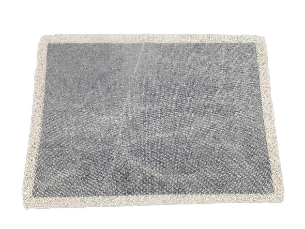 BORDSTABLETT textil linneimitation ljusgrå 48/33 cm  - ljusgrå, Basics, textil (48/33cm)