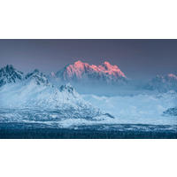 FOTOTAPET 500/280 cm  - blå, Trend, papper (500/280cm)