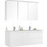 BADEZIMMER - Weiß, Design, Glas/Holz (140cm) - Novel BADEZIMMER - Weiß, Design, Glas/Holz (140cm) - Novel