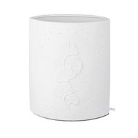 TISCHLEUCHTE   - Weiß, Basics, Keramik (17/20,5/10cm)