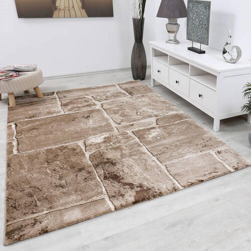 WEBTEPPICH 200/290 cm Braun  - Braun, MODERN, Textil (200/290cm)