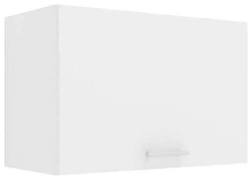 VÄGGSKÅP 60/40/31 cm  i vit  - vit/aluminiumfärg, Klassisk, metall/trämaterial (60/40/31cm) - MID.YOU