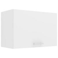 VÄGGSKÅP 60/40/31 cm  i vit  - vit/aluminiumfärg, Klassisk, metall/trämaterial (60/40/31cm) - MID.YOU