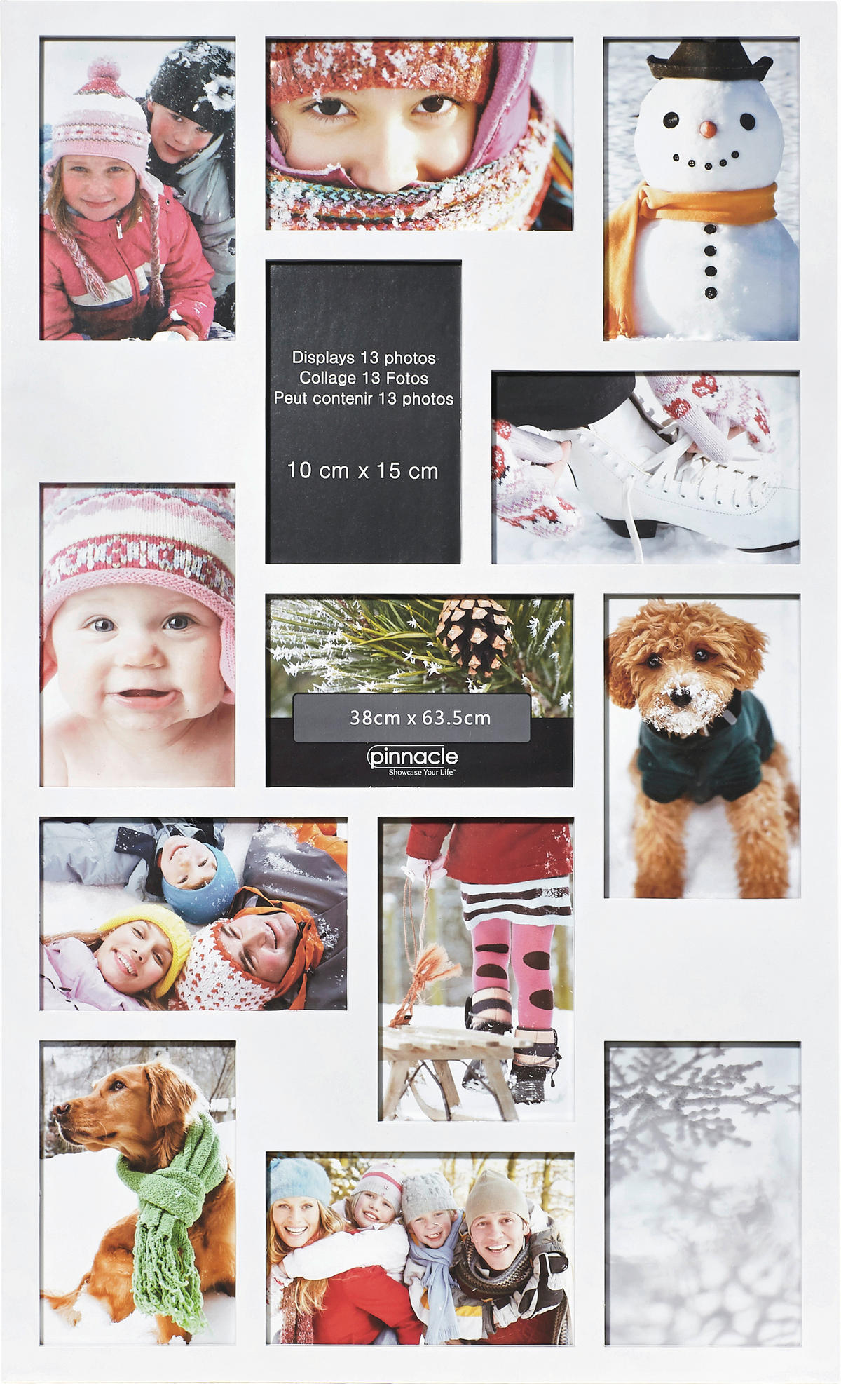 BILDERRAHMEN - Weiß, Basics, Kunststoff (38,1/63,5cm) - Nielsen