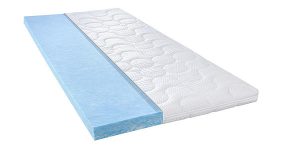 TOPPER 100/200 cm - Weiß, Basics, Textil (100/200cm) - Novel