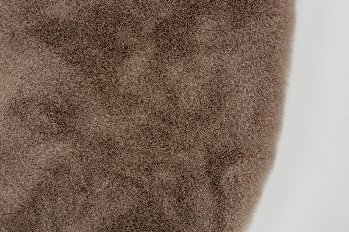 FELLTEPPICH 120 cm Tender 6281/52 D180 000  - Cappuccino, Basics, Textil (120cm) - Schöner Wohnen