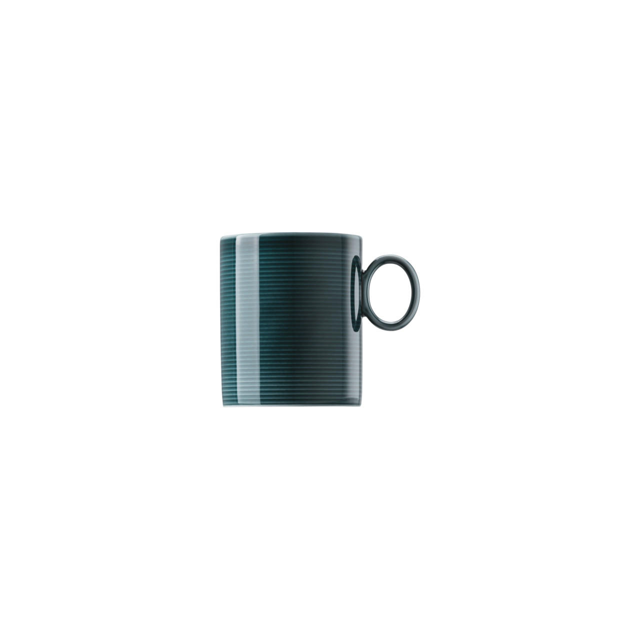 KAFFEEBECHER Loft Colour  - Dunkelblau, Basics, Keramik (11,8/8,4/10,1cm) - Thomas