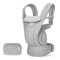 KENGUR NOSILJKA  Omni Deluxe Mesh  - svetlosiva, Osnovno, tekstil (26.5/27.5/14.8cm) - Ergo Baby