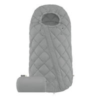 FUSSSACK Snogga  - Hellgrau, Basics, Kunststoff/Textil (90/50/2cm) - cybex GOLD