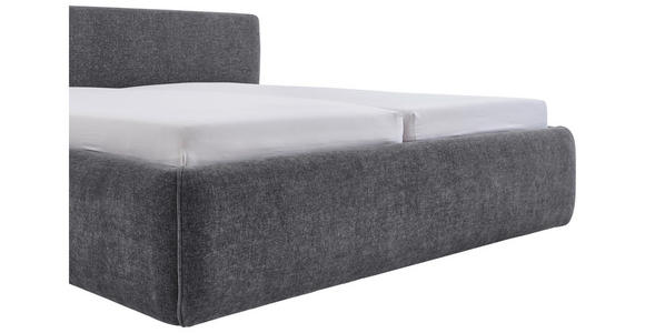 POLSTERBETT 240/200 cm,  in Grau,  - Grau, Design, Textil (240/200cm) - Xora