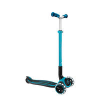 KINDERSCOOTER ACE LIGHTS  - Blau, Basics, Kunststoff (61/37/94,5cm) - GLOBBER