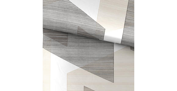 BETTWÄSCHE Mavie Satin 160/210 cm  - Grau, KONVENTIONELL, Textil (160/210cm) - Esposa