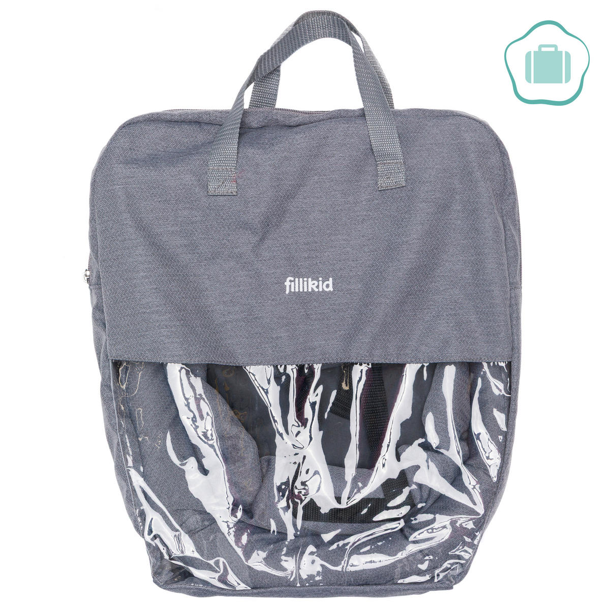 TISCHSITZ - Schwarz/Grau, Basics, Textil/Metall (36/30/45cm) - Fillikid