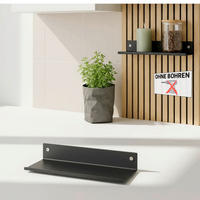 AKUSTIKPANEEL  - Schwarz, Basics, Metall (24/13/8,5cm)