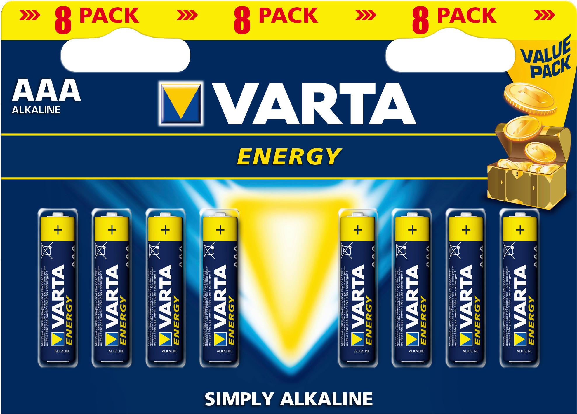 BATTERIE - Basics (1,05/4,45/1,05cm) - Varta
