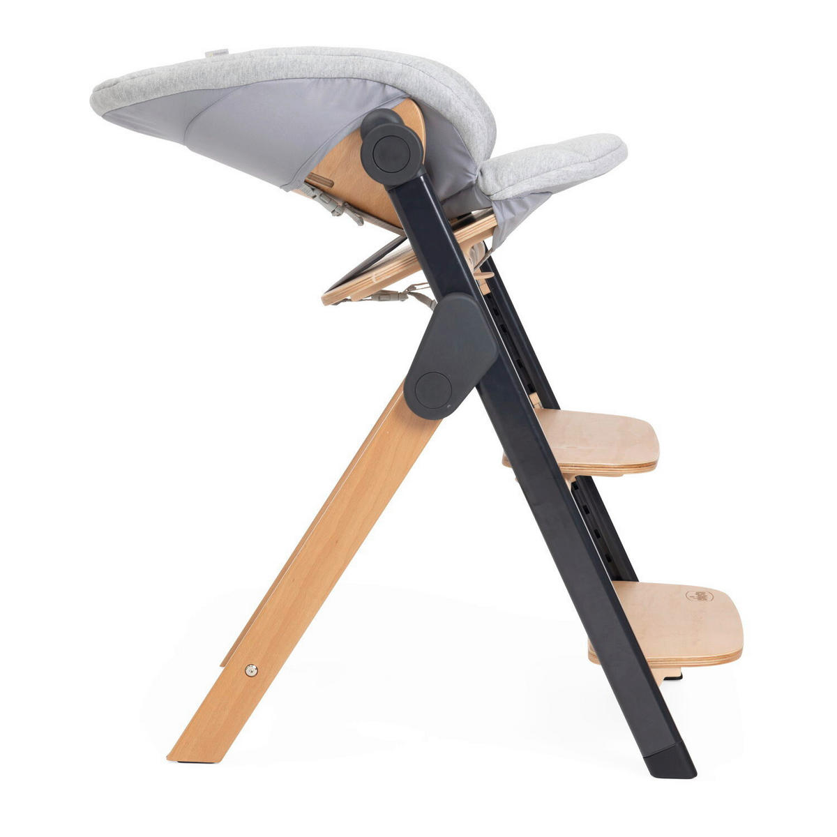 HOCHSTUHL Meraviglia  - Buchefarben/Schwarz, Basics, Holz/Kunststoff (44/63-83/55cm) - Chicco