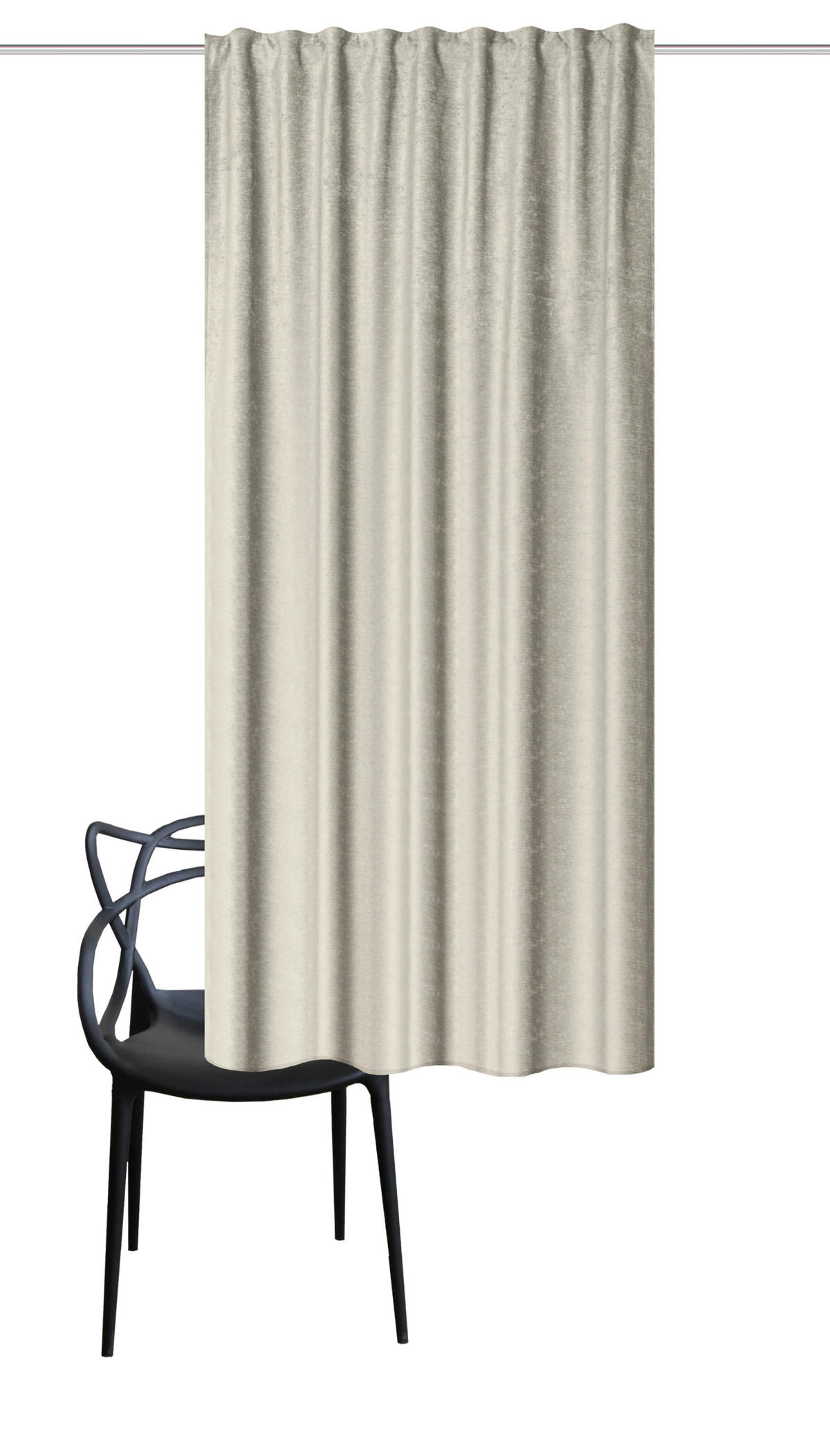 FERTIGVORHANG  blickdicht  135/175 cm   - Naturfarben, Basics, Textil (135/175cm)