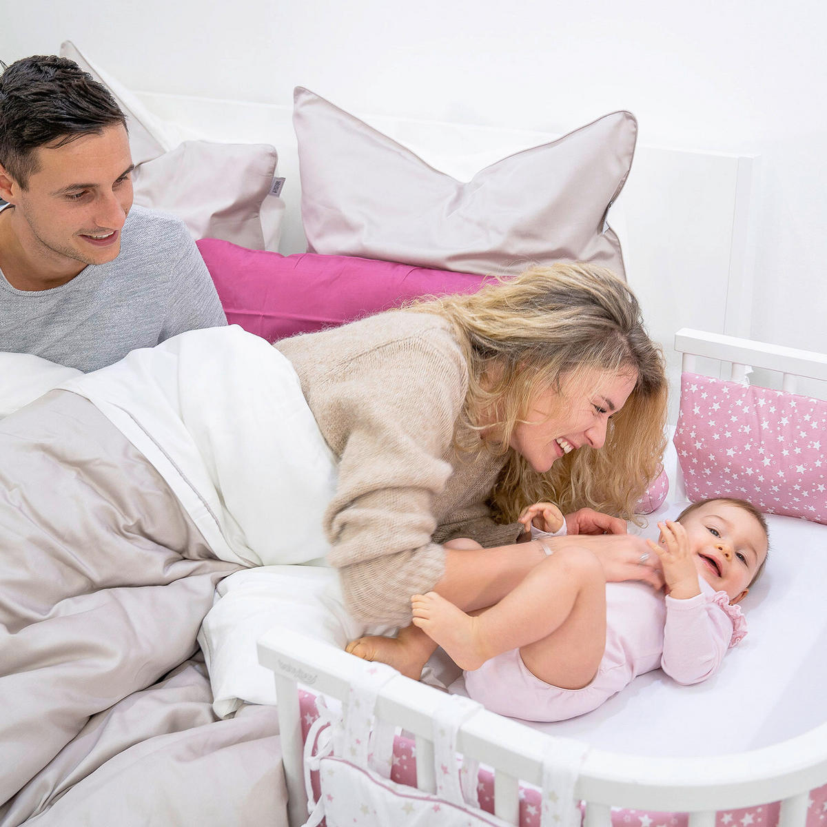 MATRATZENBEZUG - Weiß, Basics, Textil (105/57,5/6cm) - Babybay