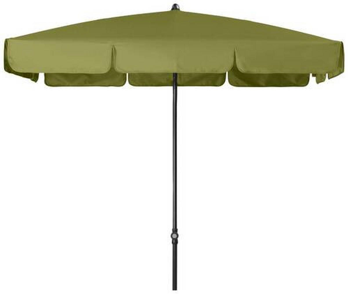 SONNENSCHIRM 185x120 cm Grün  - Anthrazit/Grün, Basics, Textil/Metall (185/120cm) - Doppler