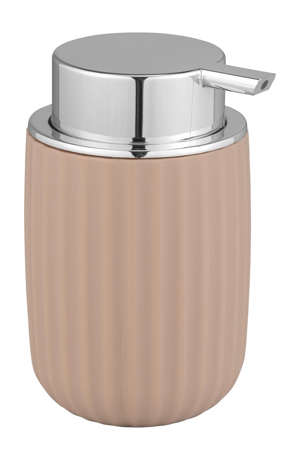 SEIFENSPENDER AGROPOLI  - Chromfarben/Beige, Basics, Kunststoff (7,5/12,5/9cm) - Wenko