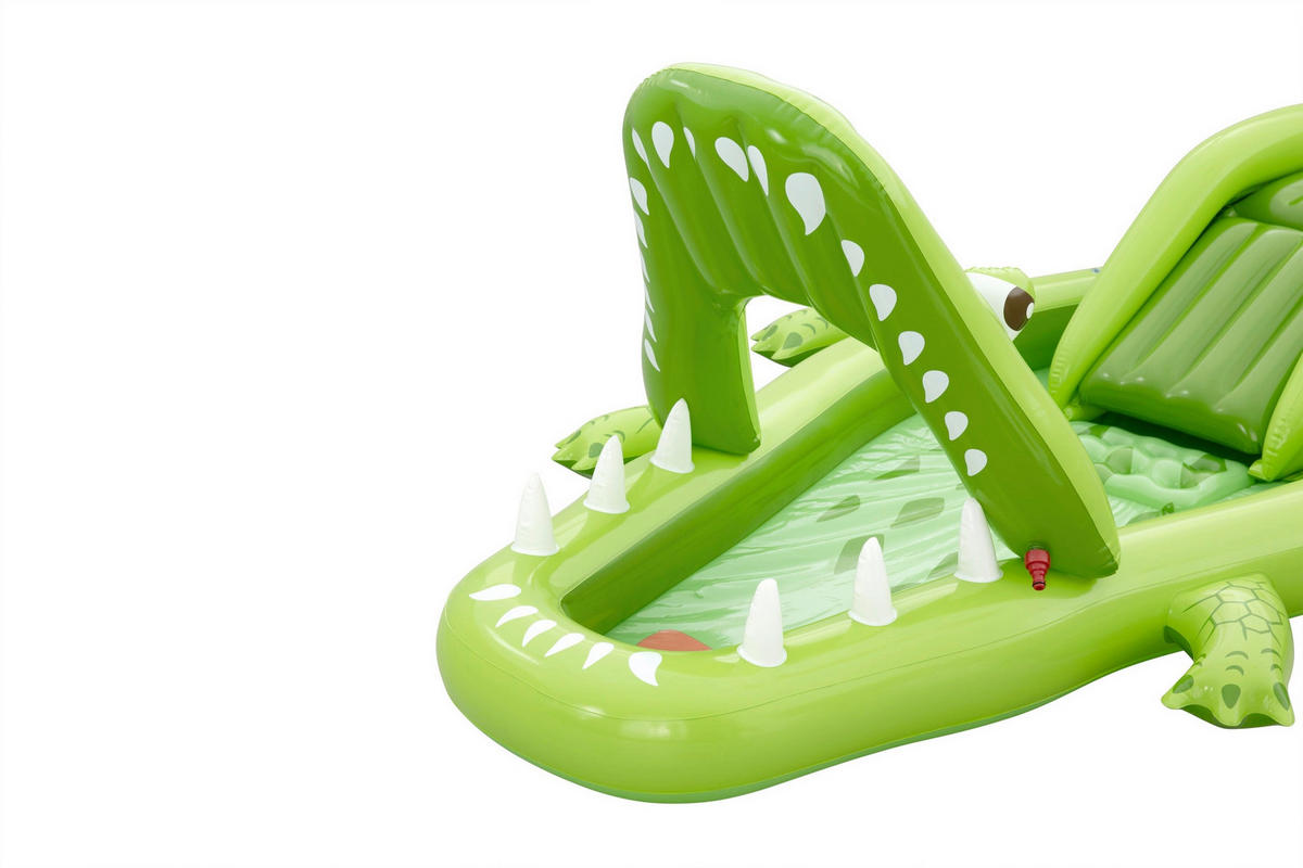 PLANSCHBECKEN 234/163/87 cm  - Grün, Basics, Kunststoff (234/163/87cm) - Bestway