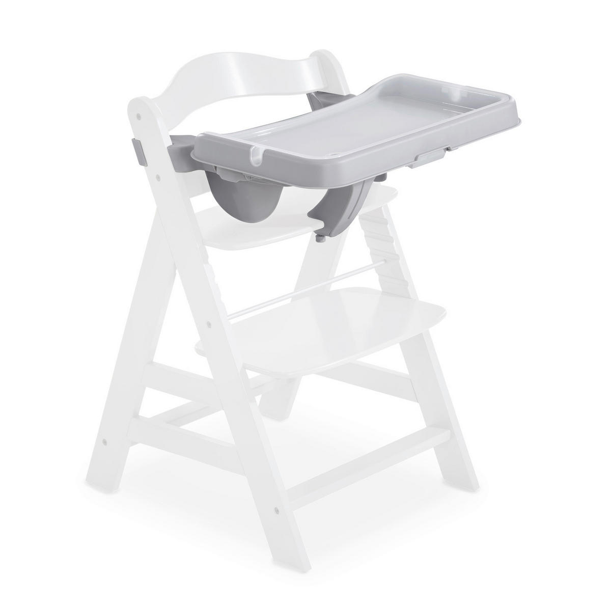 ESS- UND SPIELBRETT Alpha Tray  - Grau, Trend, Kunststoff (46/56,5/22,5cm) - Hauck