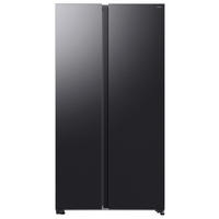 SIDE-BY-SIDE 91,2/178,0/72,6 cm RS70F65QEFEF  - Schwarz, Basics, Glas/Kunststoff (91,2/178,0/72,6cm) - Samsung