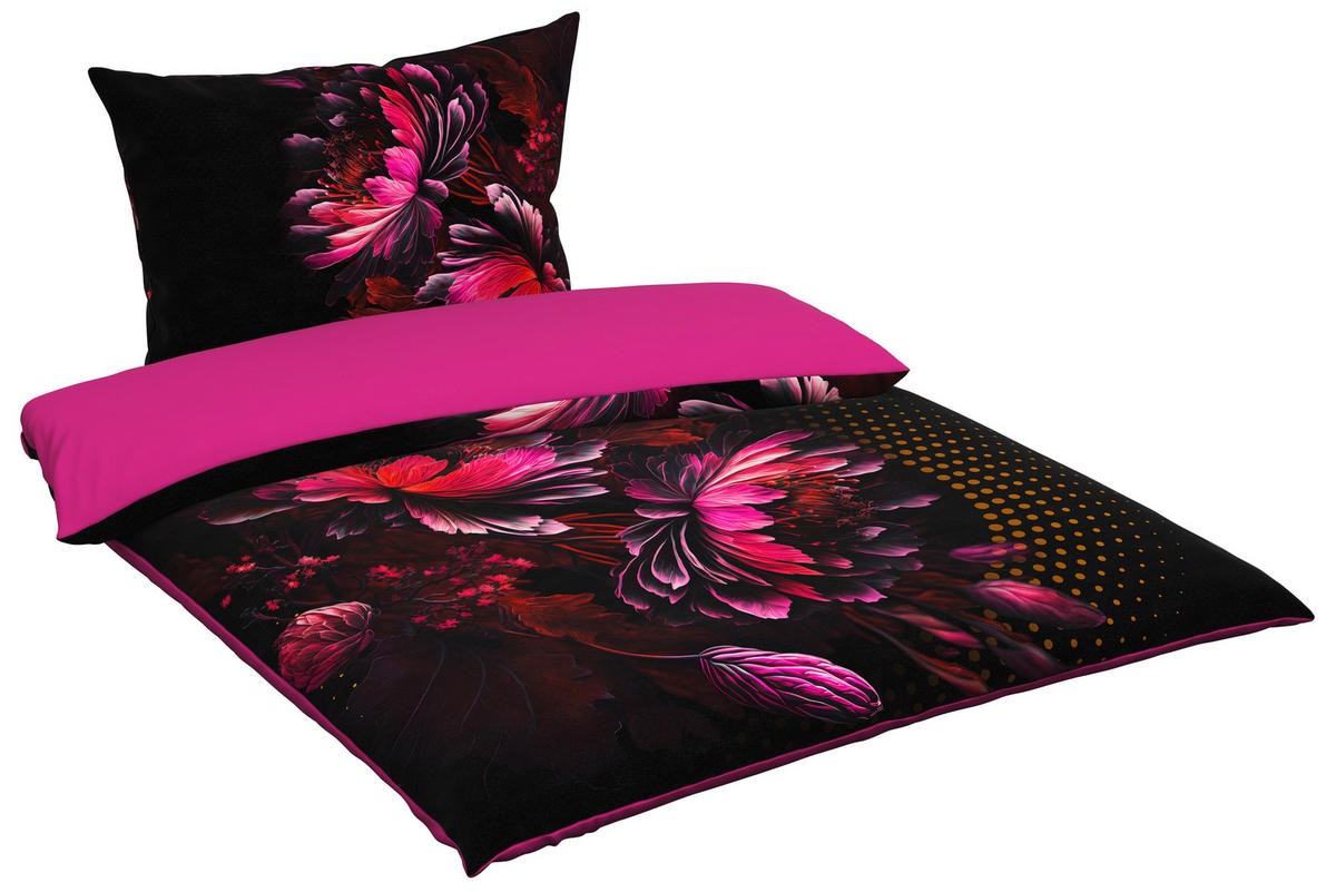 POSTELJINA SA DVA LICA LITTLE LUXURY 140/200 cm saten crna  - crna, Trendi, tekstil (140/200cm) - Esposa