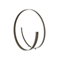 LED-STEHLEUCHTE Cinardi 75 cm  - Braun, Design, Metall (75cm) - Cinque