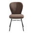 STUHL in Metall, Textil, Leder Anthrazit, Taupe, Hellbraun - Taupe/Hellbraun, Design, Leder/Textil (48/91/61cm) - Bert Plantagie STUHL in Metall, Textil, Leder Anthrazit, Taupe, Hellbraun - Taupe/Hellbraun, Design, Leder/Textil (48/91/61cm) - Bert Plantagie