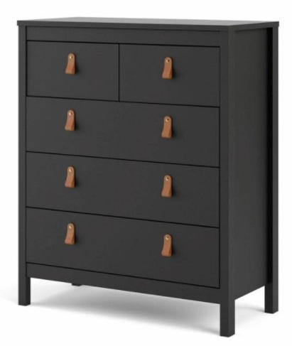 BYRÅ 82,1/98,9/38,4 cm - brun/aluminiumfärgad, Design, metall/trämaterial (82,1/98,9/38,4cm) - Best Price