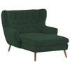 XXL-SESSEL in Cord Dunkelgrün  - Dunkelgrün, Design, Holz/Textil (120/101/165cm) - Stylife