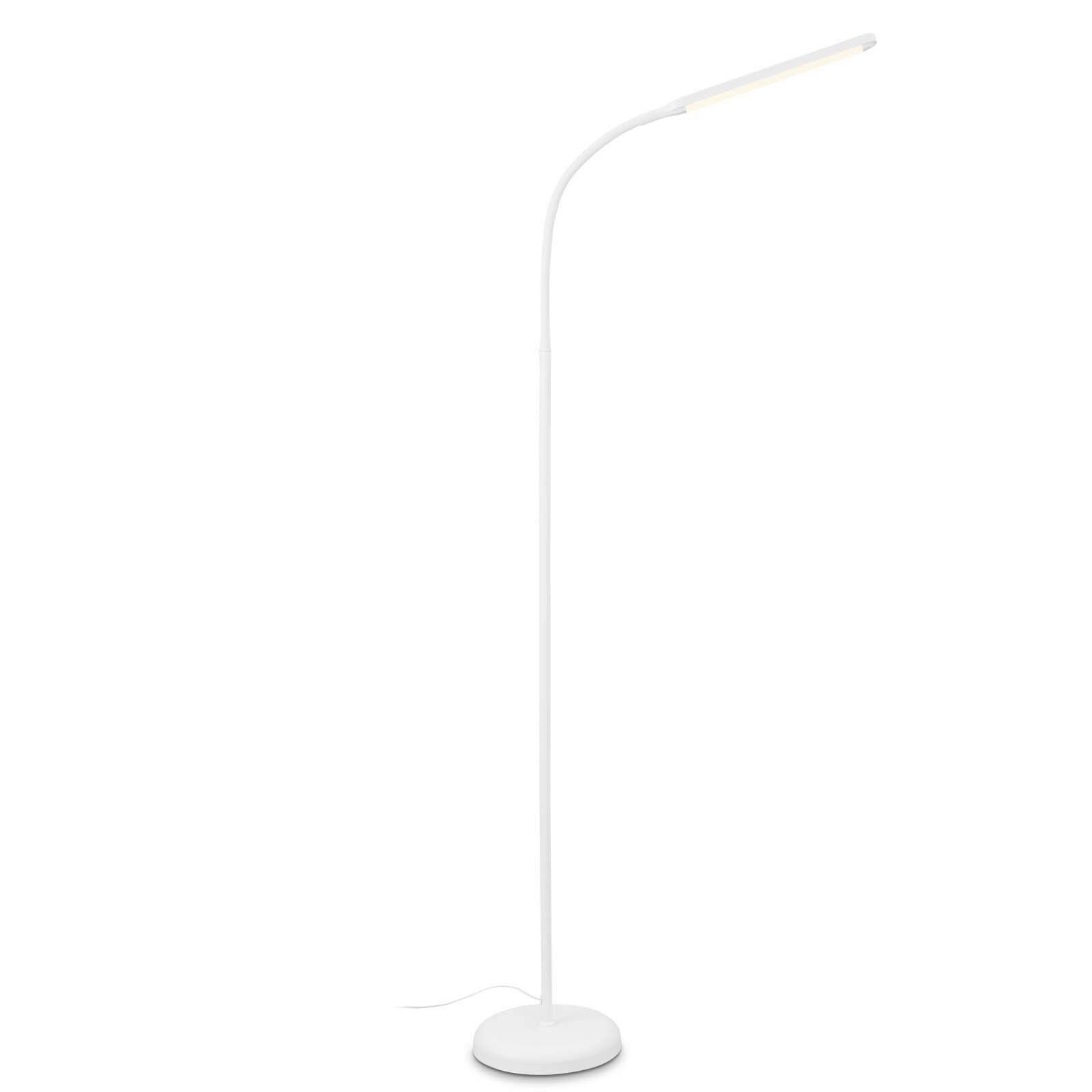 LED-STEHLEUCHTE Pivaz  126,5/21/66 cm  - Weiß, Trend, Kunststoff (126,5/21/66cm)