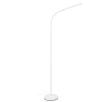 LED-STEHLEUCHTE Pivaz  126,5/21/66 cm  - Weiß, Trend, Kunststoff (126,5/21/66cm)