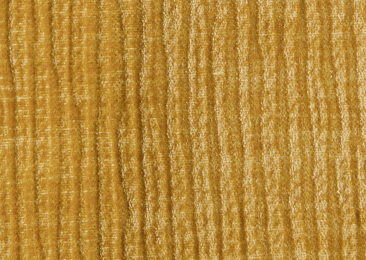 ECKSOFA  in Flachgewebe Currygelb  155/284 cm  - Currygelb/Schwarz, Design, Textil/Metall (155/284cm) - Koinor