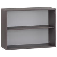 SCHREIBTISCHREGAL  Grau  - Grau, MODERN, Holzwerkstoff (100/75,4/39,5cm) - MID.YOU