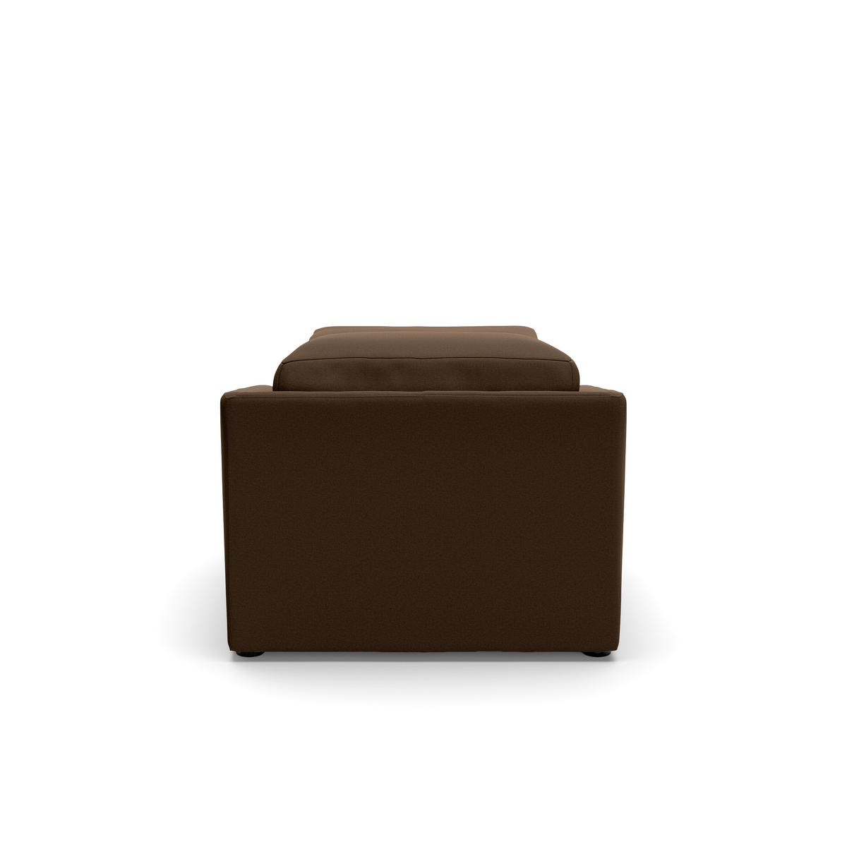 SCHLAFSESSEL RELAX BOX Mikrofaser Braun Liegefunktion Rücken echt  - Schwarz/Braun, Basics, Kunststoff/Textil (108/86/96cm) - MID.YOU
