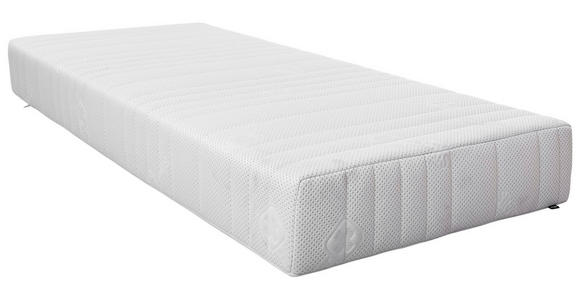 TASCHENFEDERKERNMATRATZE 90/200 cm Höhe ca. 23 cm  - Weiß, Basics, Textil (90/200cm) - Sleeptex