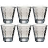 WHISKY-GLÄSERSET 215,00 ml 6-teilig  - Grau, Design, Glas (8,50/9,00/8,50cm) - Leonardo