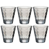 WHISKY-GLÄSERSET 215,00 ml 6-teilig  - Grau, Design, Glas (8,50/9,00/8,50cm) - Leonardo
