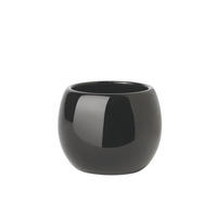 KELÍMEK NA ZUBNÍ KARTÁČEK černá - černá, Basics, keramika (9/7.5cm) - Sadena