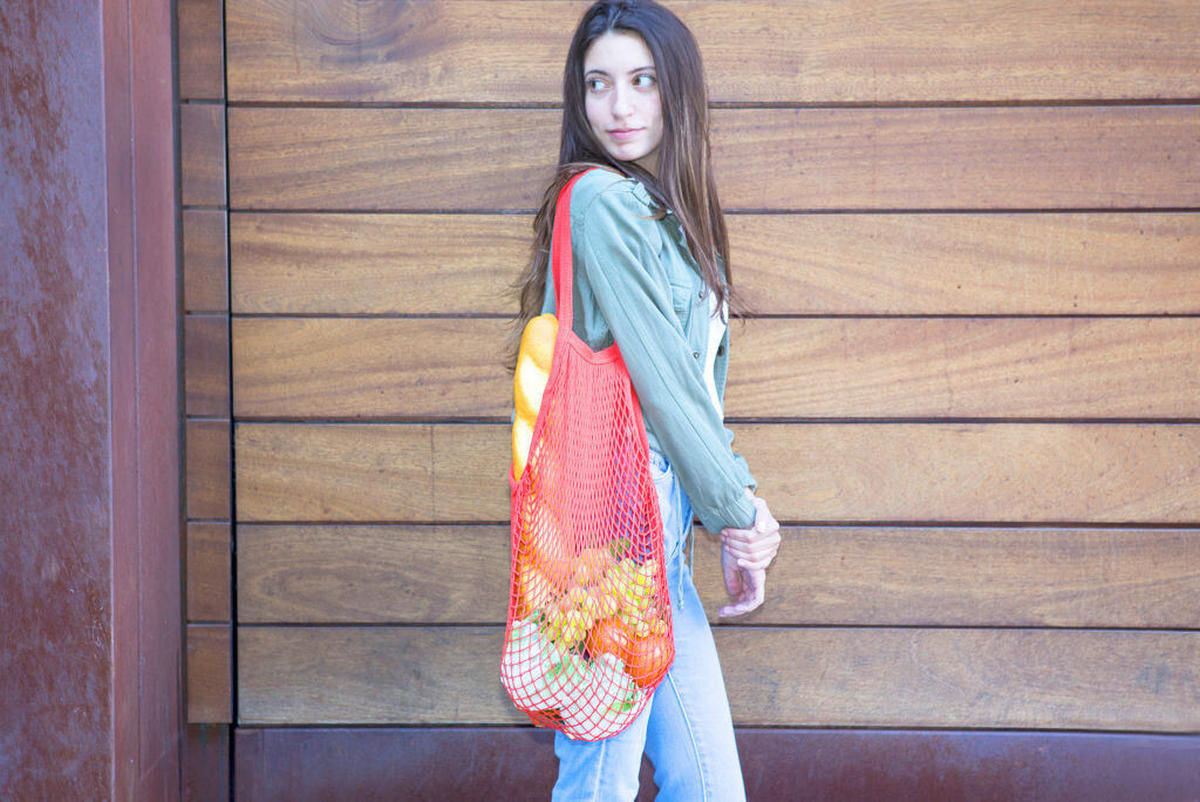 HÁLÓS TÁROLÓ - többszínű, Basics, természetes anyagok (6/11/12cm) - Kikkerland