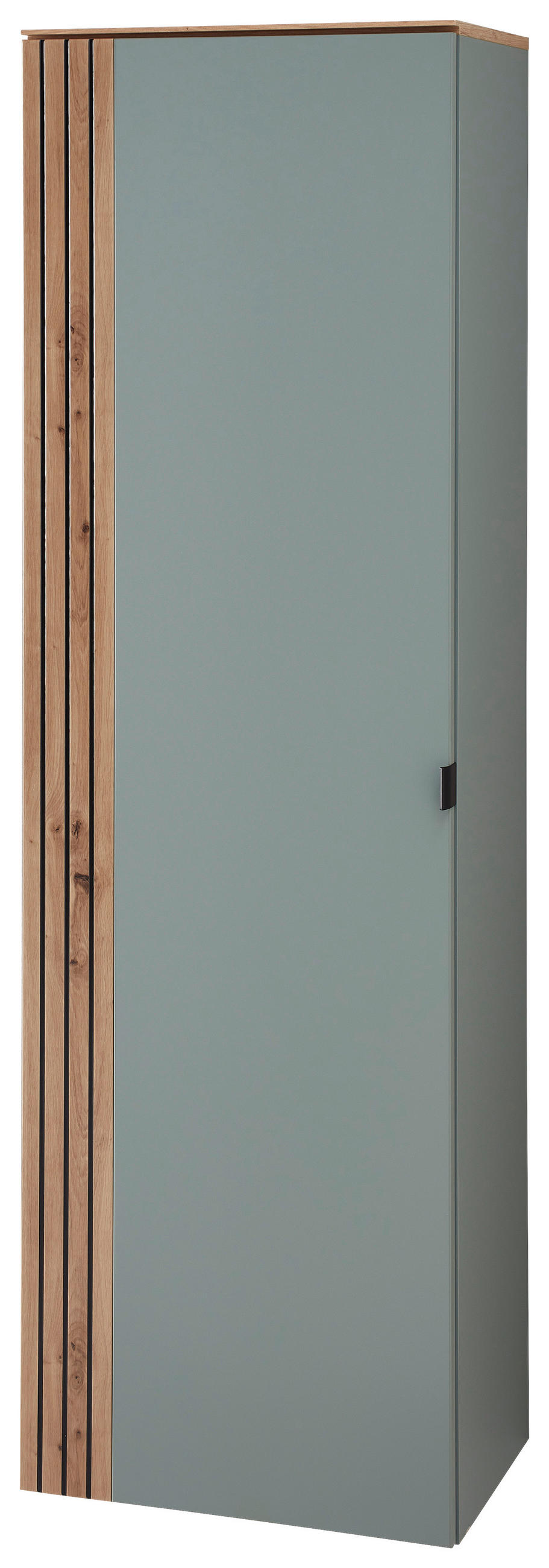 PREDSIEŇOVÝ NÁBYTOK, šalviovozelená, dub artisan, 261/179/37 cm - dub artisan/šalviovozelená, Design, kompozitné drevo (261/179/37cm) - Voleo