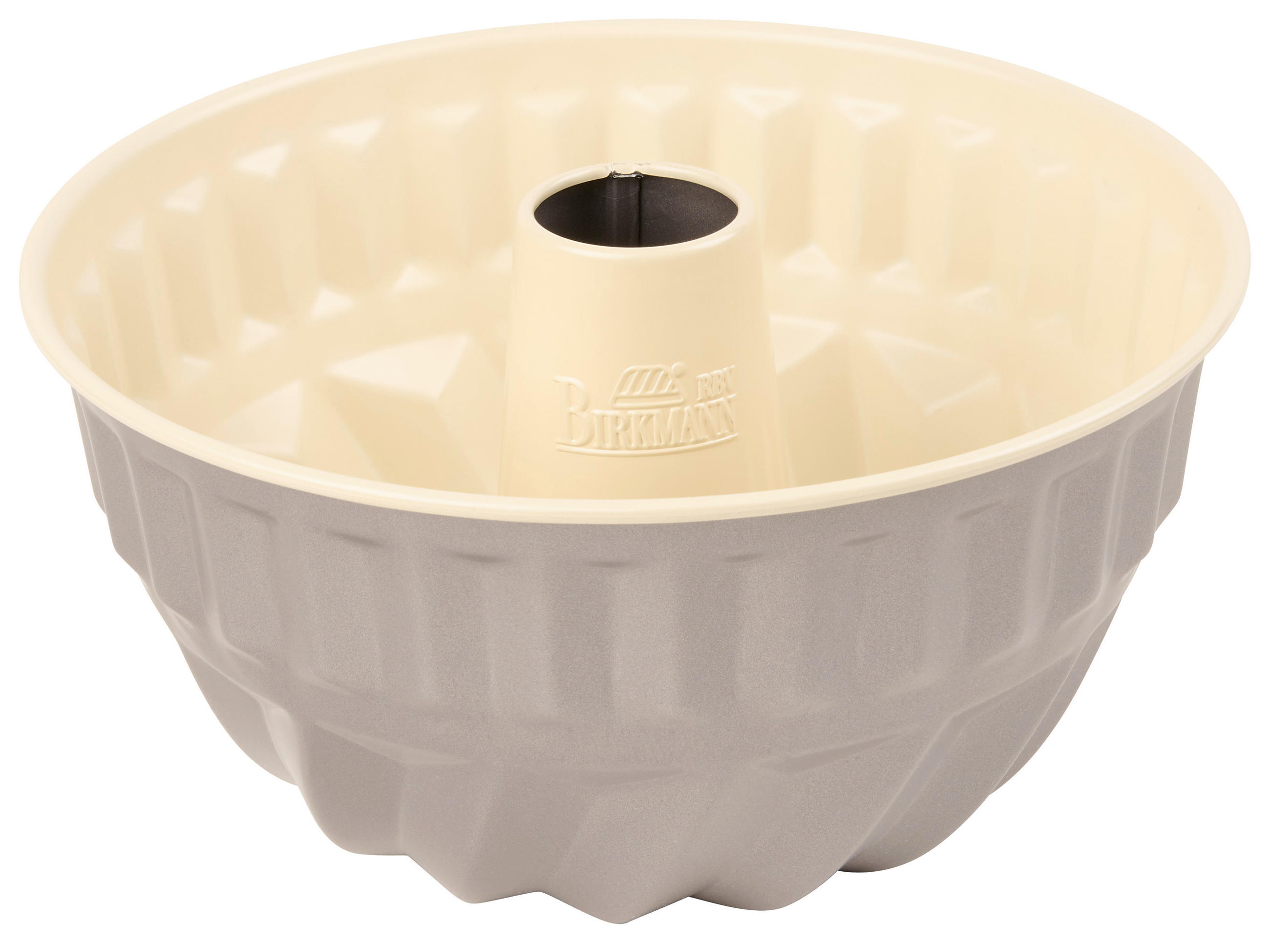 GUGELHUPFFORM  - Sandfarben/Silberfarben, KONVENTIONELL, Metall (19/9,5cm) - Birkmann