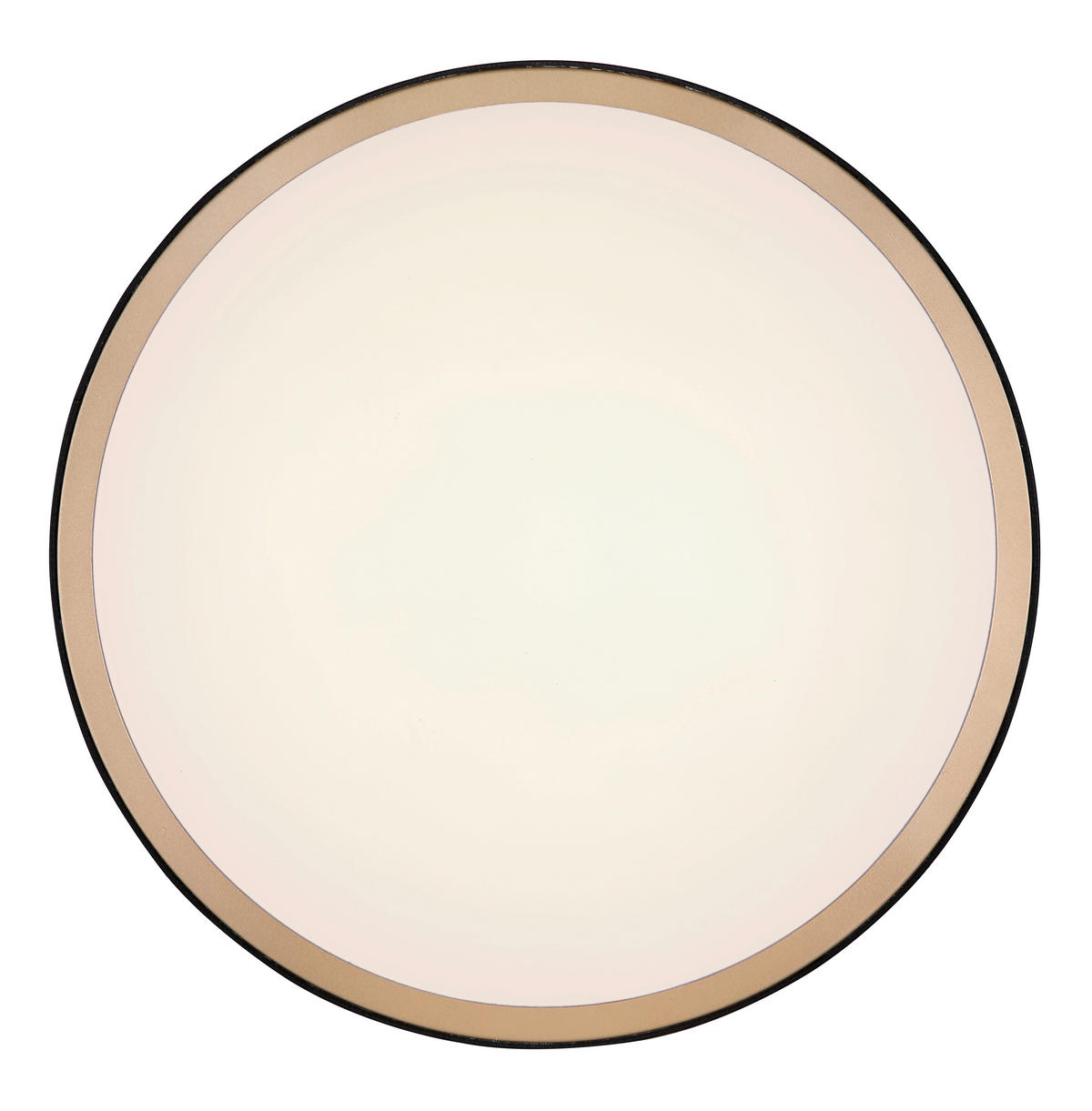 LED-DECKENLEUCHTE 24 W  42/9,5 cm    - Weiss/Opal, Basics, Leder/Kunststoff (42/9,5cm) - Globo